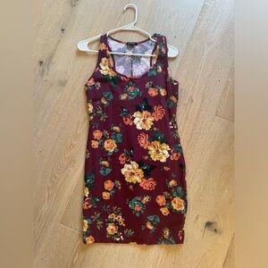 Racerback tank dress- form fitted - fits like a small-medium
